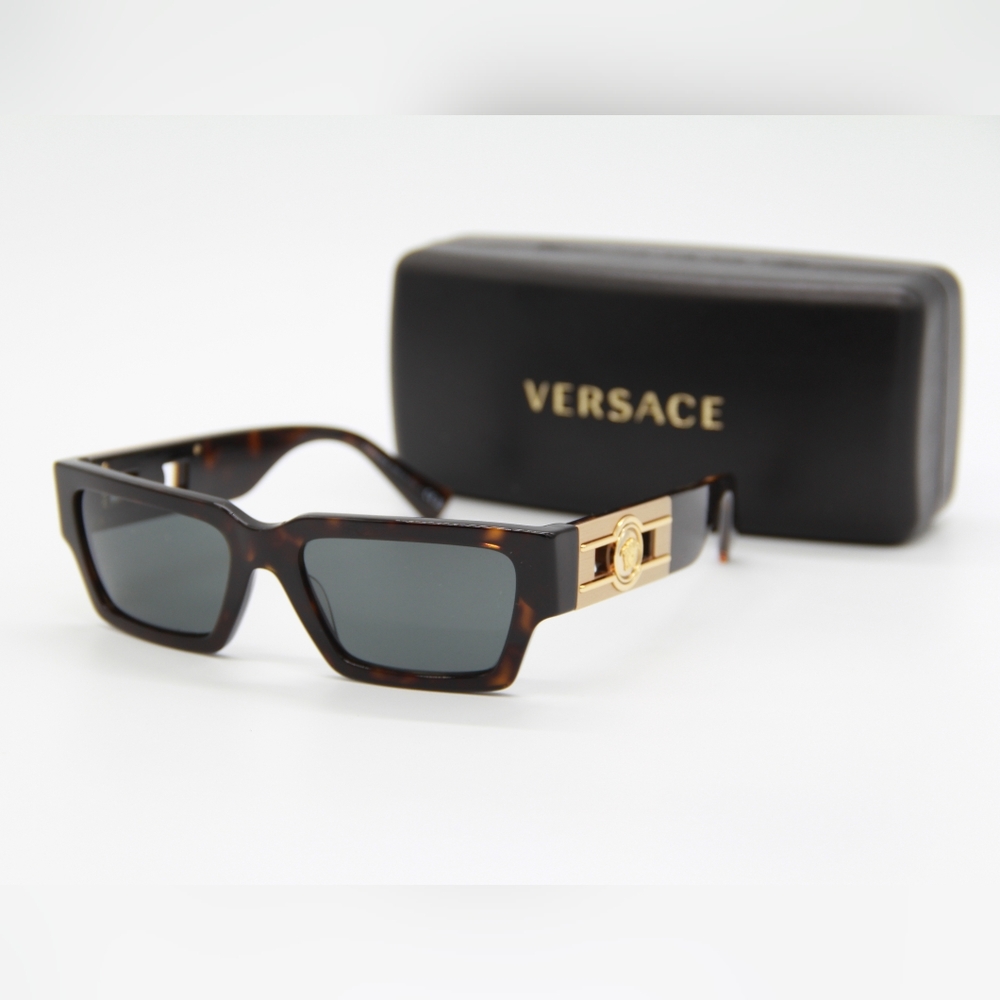 NEW VERSACE VE4459 108/87 WOMEN SUNGLASSES VERSACE MOD 4459 BROWN